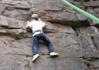  Escalada en Llanymynech Rocks